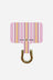 Adaptateur Personnalise Rayure Rose