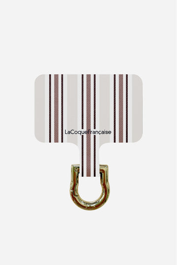 Adaptateur Personnalise Rayure Greige