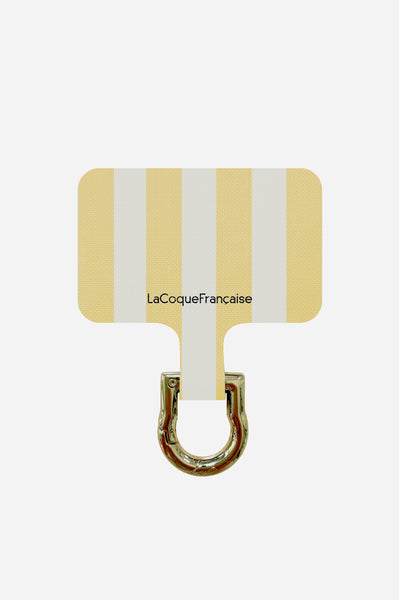 Adaptateur Personnalise Rayure Jaune Beige
