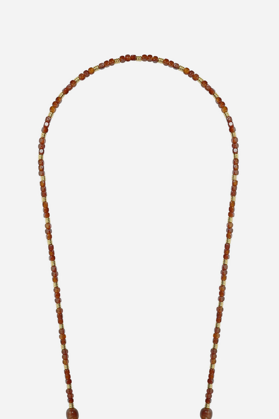 Chaine Longue Alda Marron 120 cm - 2