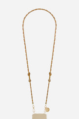 Chaine Longue Berta Camel 120 cm
