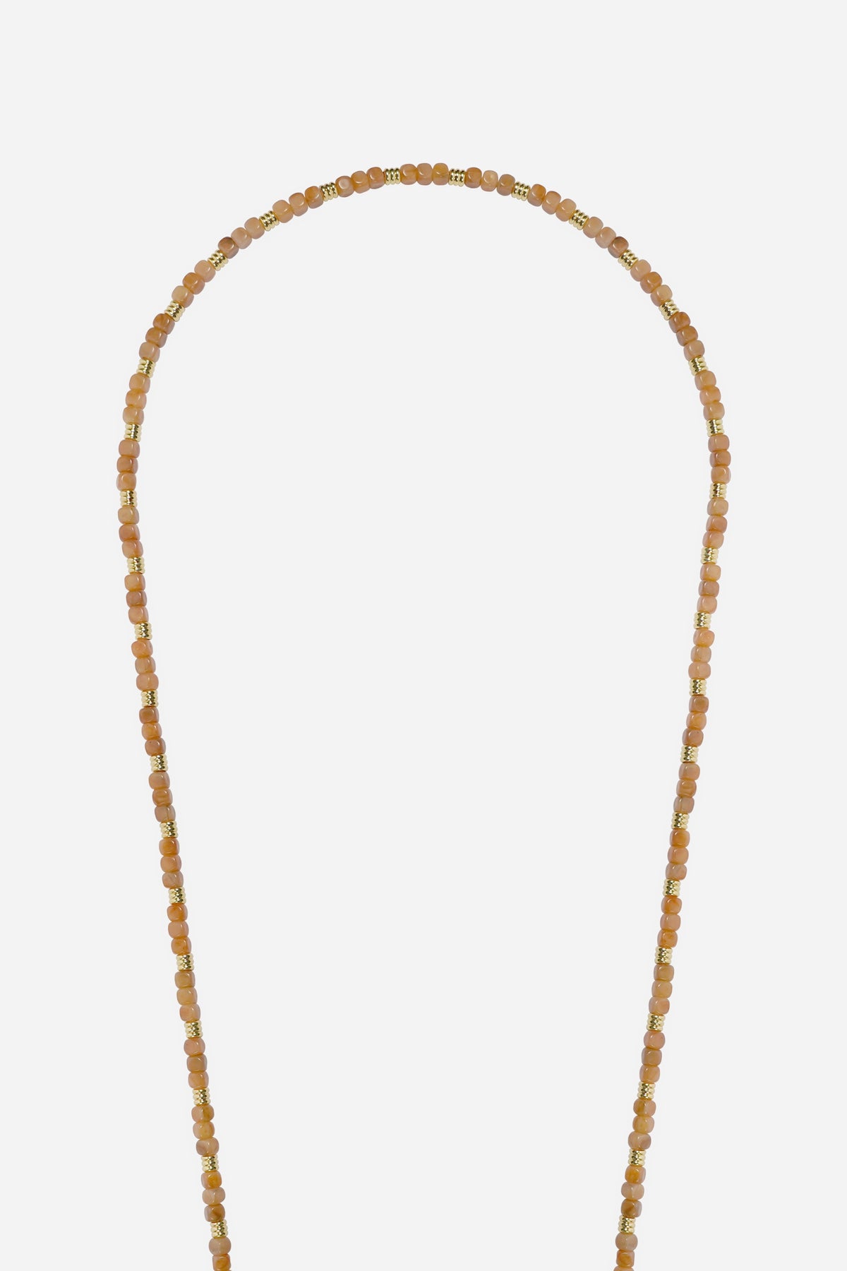 Chaine Longue Berta Camel 120 cm - 3