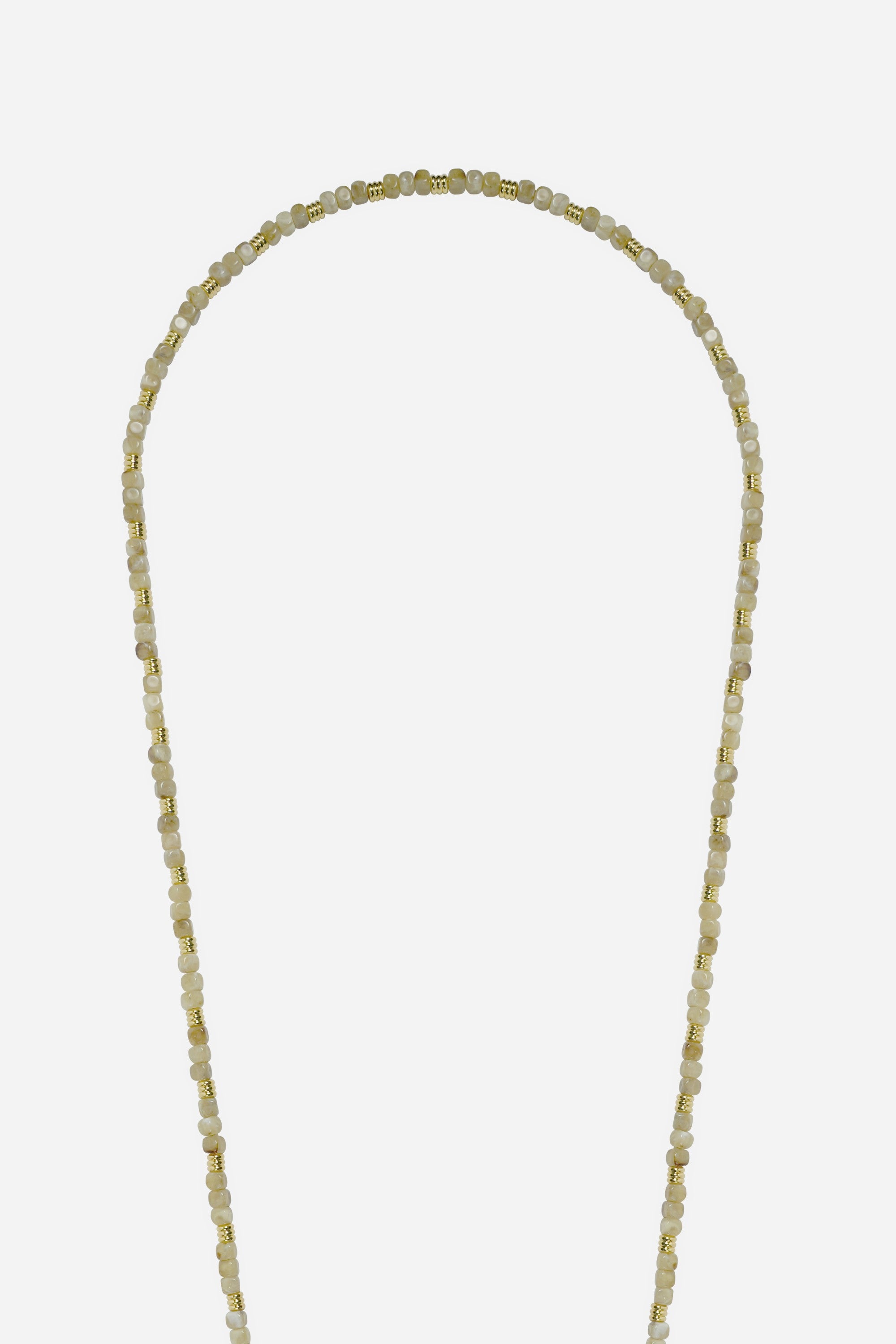 Chaine Longue Cora Kaki 120 cm