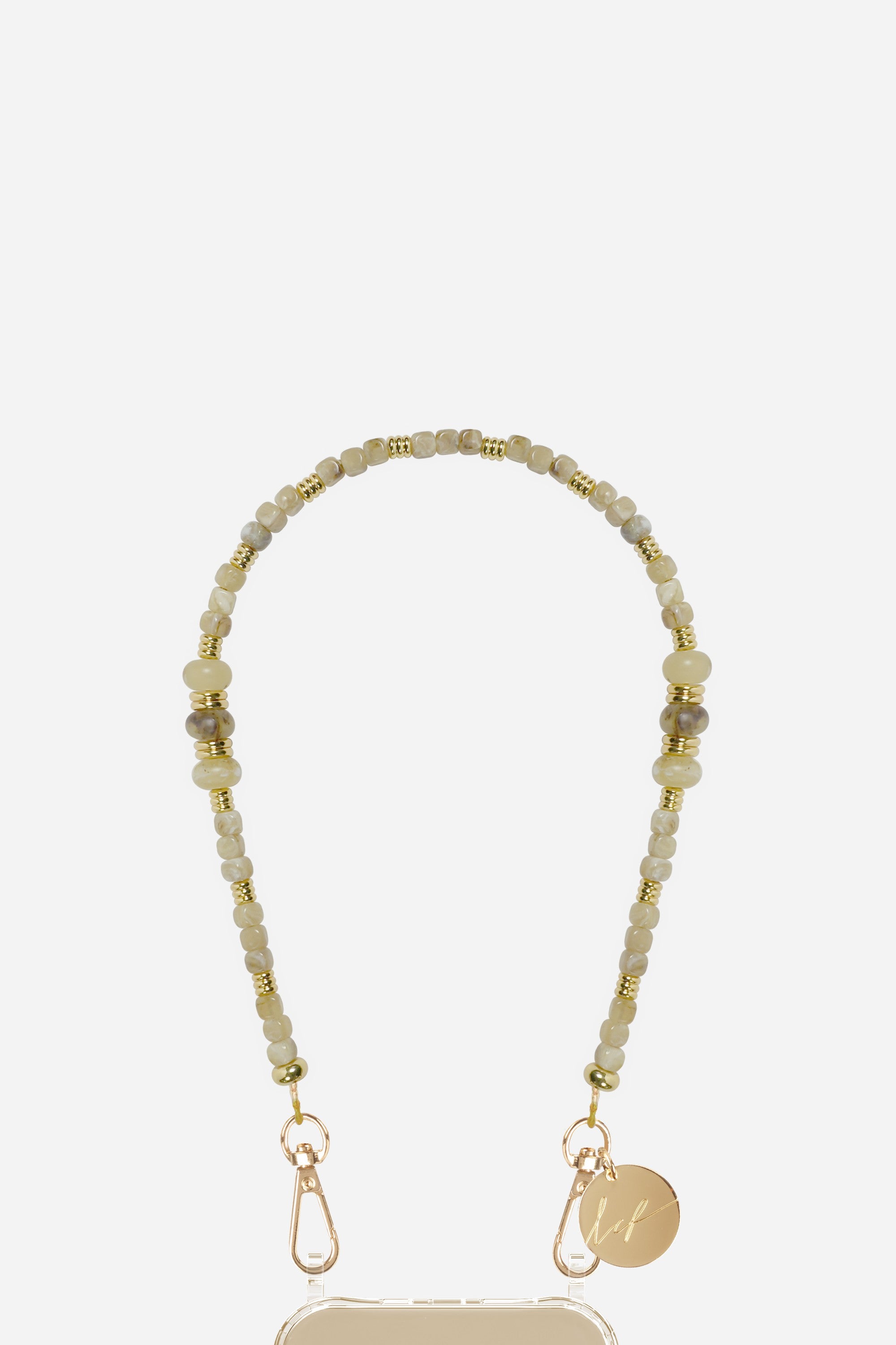 Chaine Courte Cora Kaki 40 cm