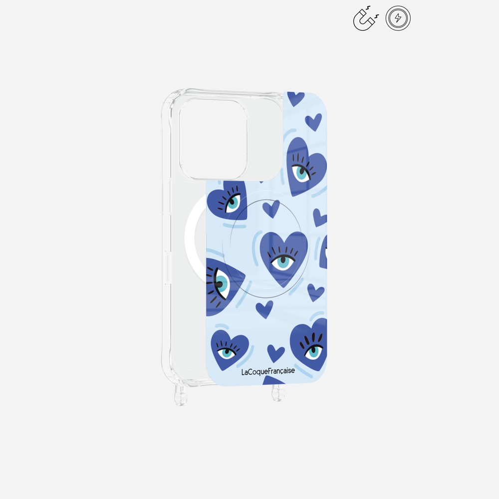 Plaque Magnetique Imprimee Yeux D'amour Bleu