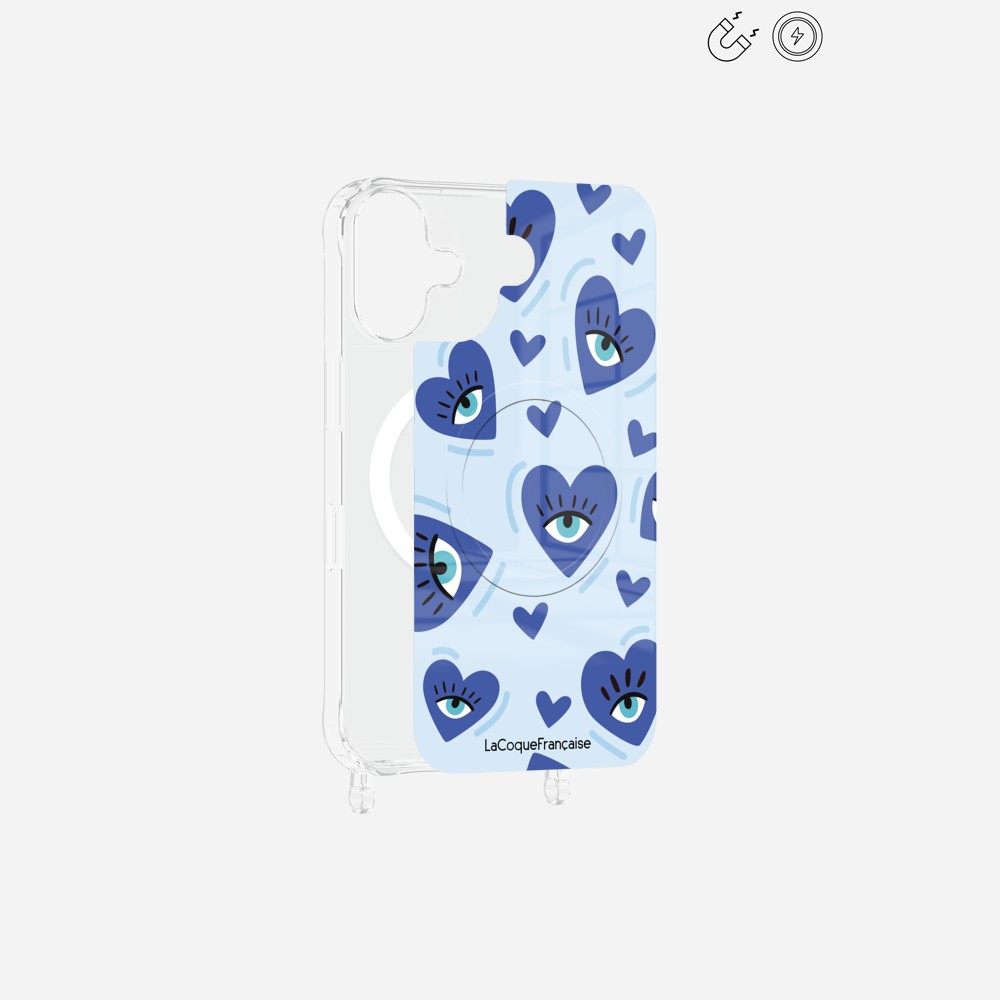 Plaque Magnetique Imprimee Yeux D'amour Bleu