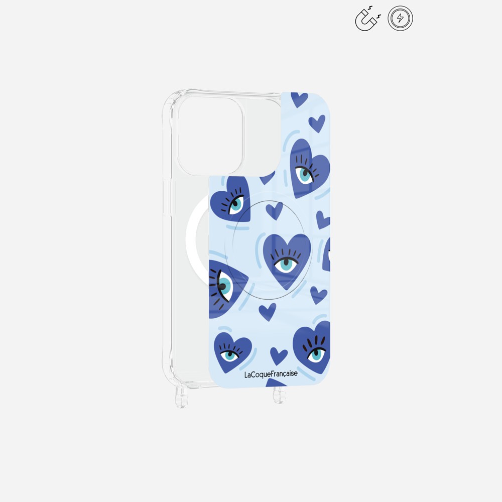 Plaque Magnetique Imprimee Yeux D'amour Bleu