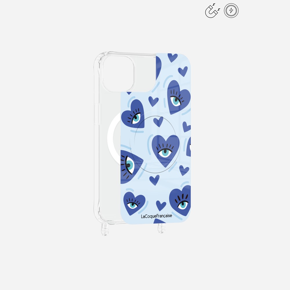 Plaque Magnetique Imprimee Yeux D'amour Bleu