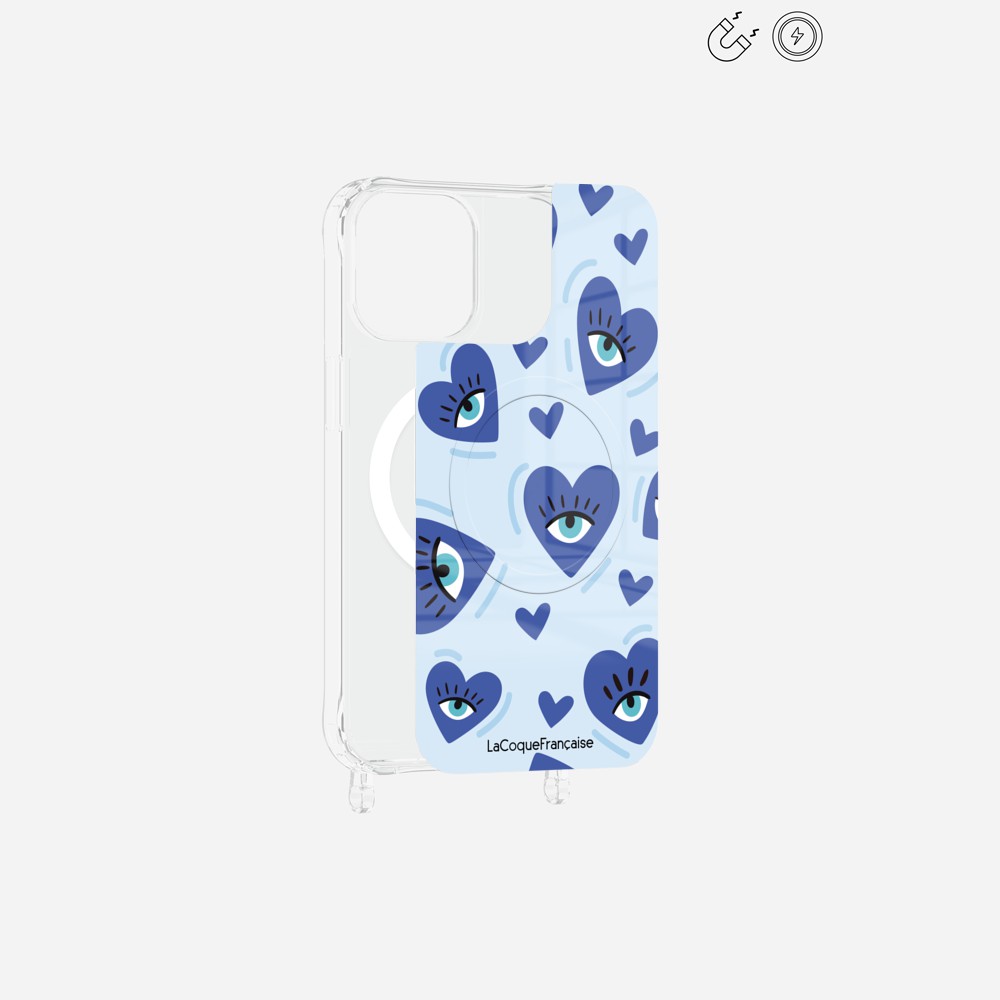 Plaque Magnetique Imprimee Yeux D'amour Bleu