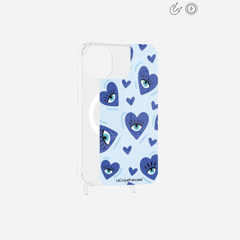 Plaque Magnetique Imprimee Yeux D'amour Bleu