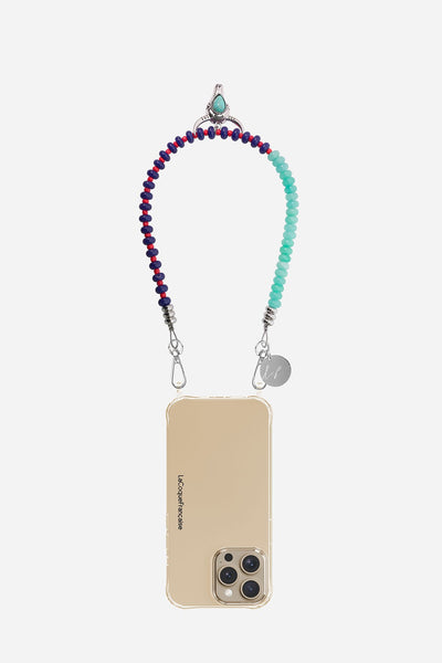 Chaine Courte Mariana Bleu 40 cm