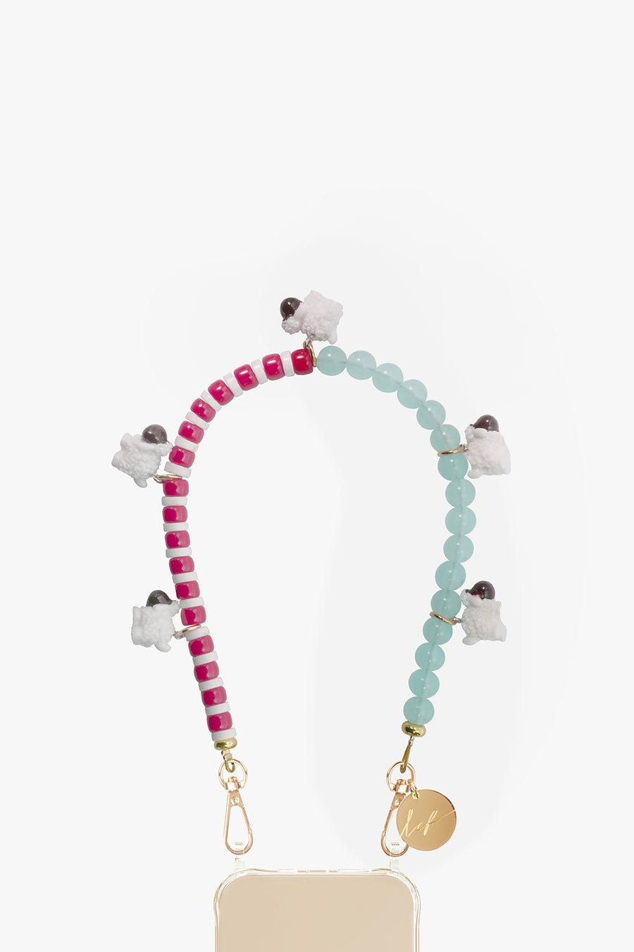 Chaine Courte Margot Bleu 40 cm - 2
