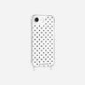 Coque Anneaux Imprimee Pois Noir