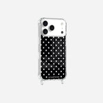 Coque Anneaux Imprimee Pois Blanc - 3