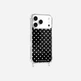 Coque Anneaux Imprimee Pois Blanc - 3