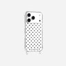 Coque Anneaux Imprimee Pois Noir - 2