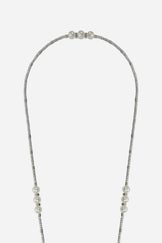 Chaine Longue Iris Argent 120 cm - 3