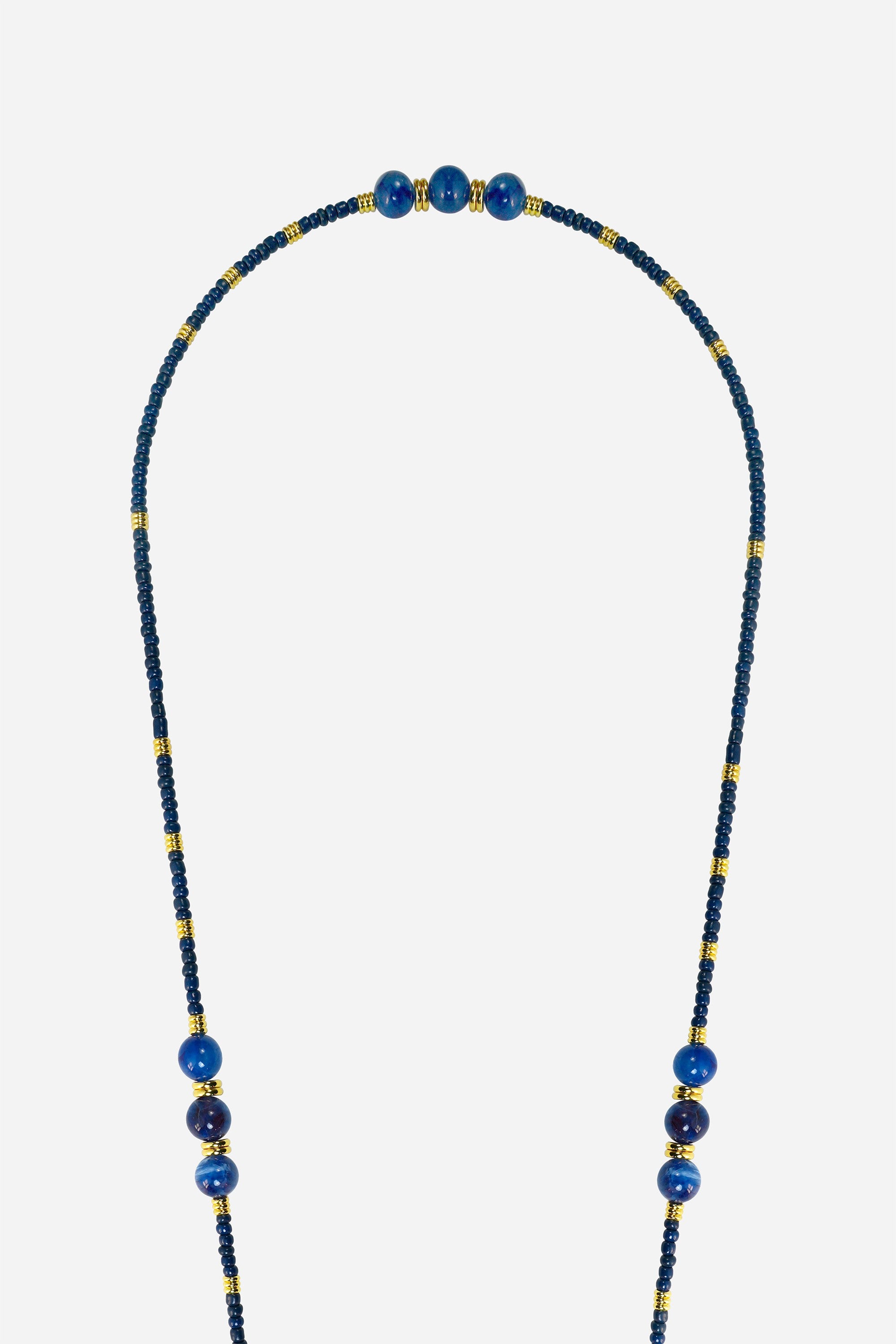 Chaine Longue Iris Marine 120 cm