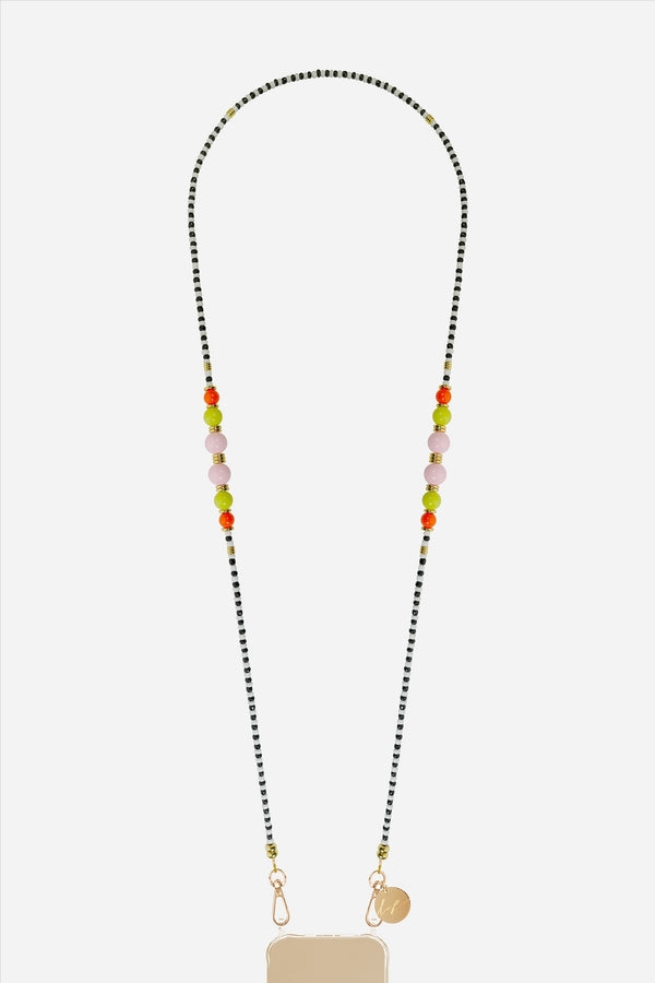 Chaine Longue Martha Multicolore 120 cm