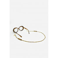 Bijoux Chaine De Lunettes Iris Bronze 72 cm