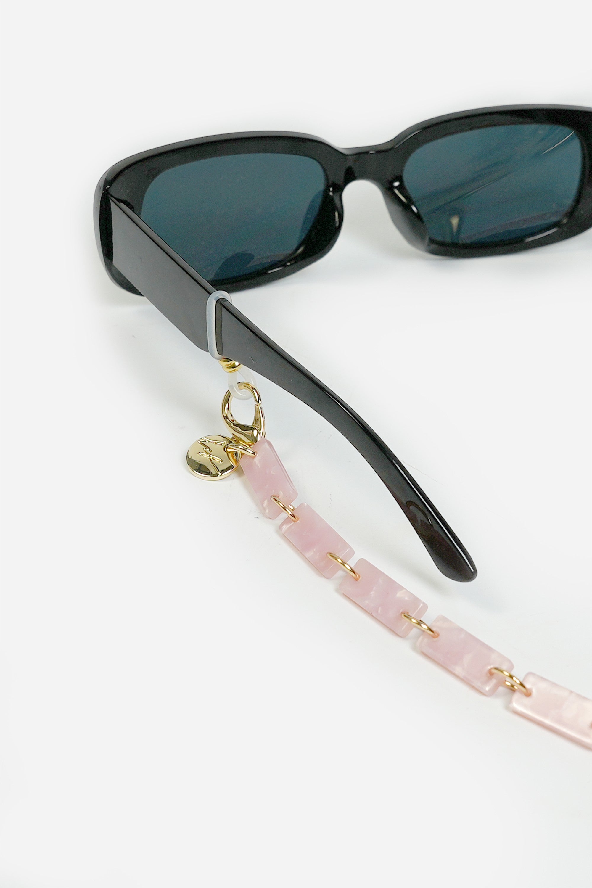 Bijoux Chaine De Lunettes Nahara Rose 72 cm