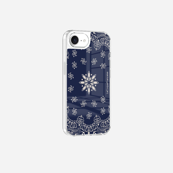 Coque Sans Anneaux Imprimee Bandana Marine
