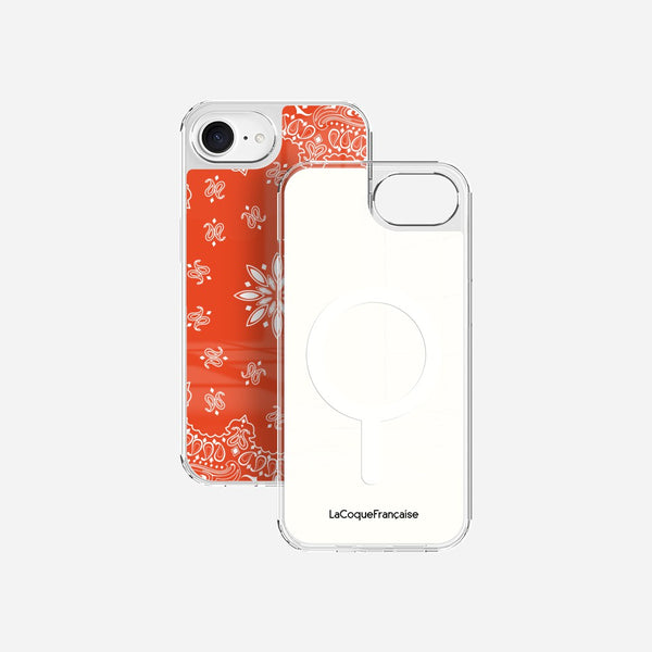 Coque Sans Anneaux Imprimee Bandana Orange