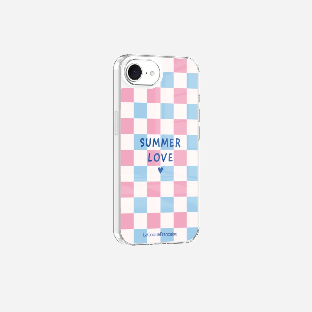 Coque Sans Anneaux Imprimee Summer Love Bleu