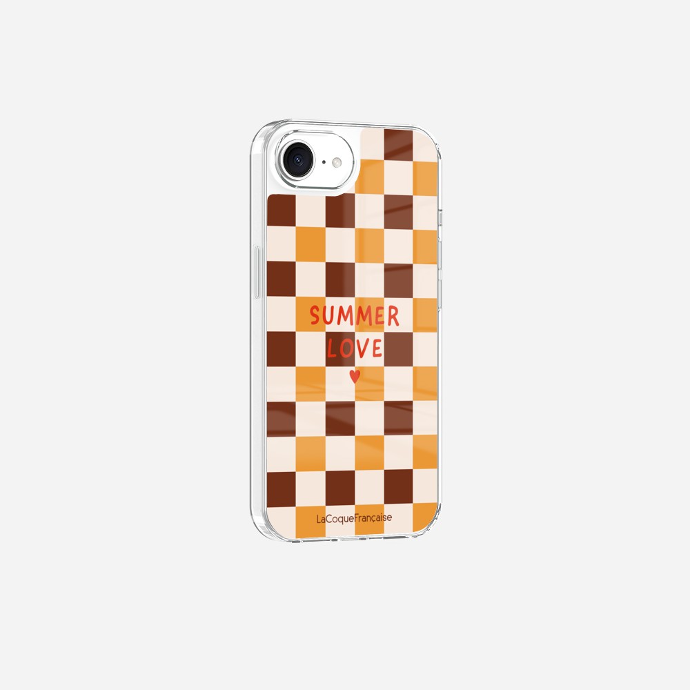 Coque Sans Anneaux Imprimee Summer Love Brun