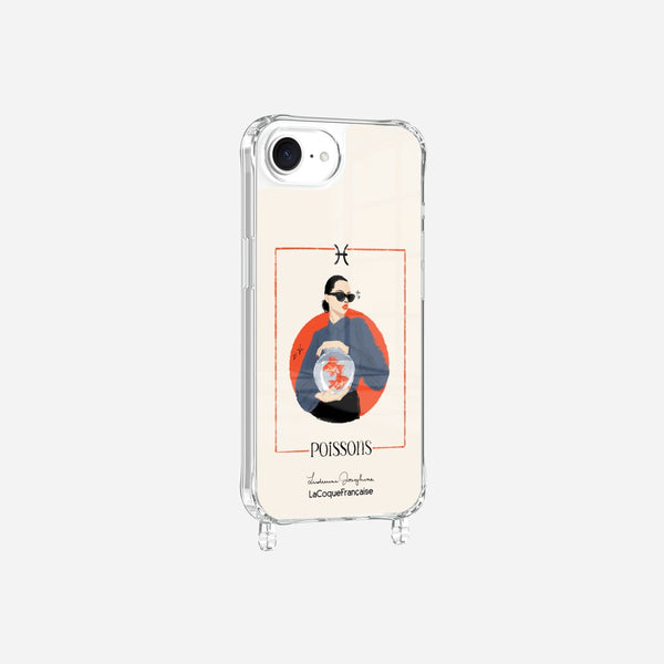 Coque LUDIVINE JOSEPHINE X LCF Anneaux Imprimee Poisson
