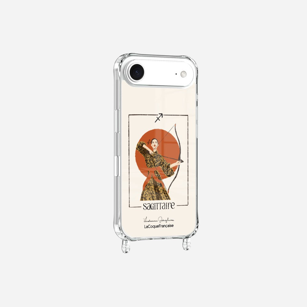Coque LUDIVINE JOSEPHINE X LCF Anneaux Imprimee Sagittaire
