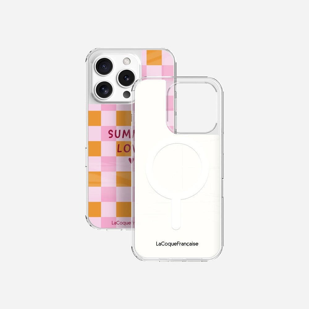 Coque Sans Anneaux Imprimee Summer Love Rose