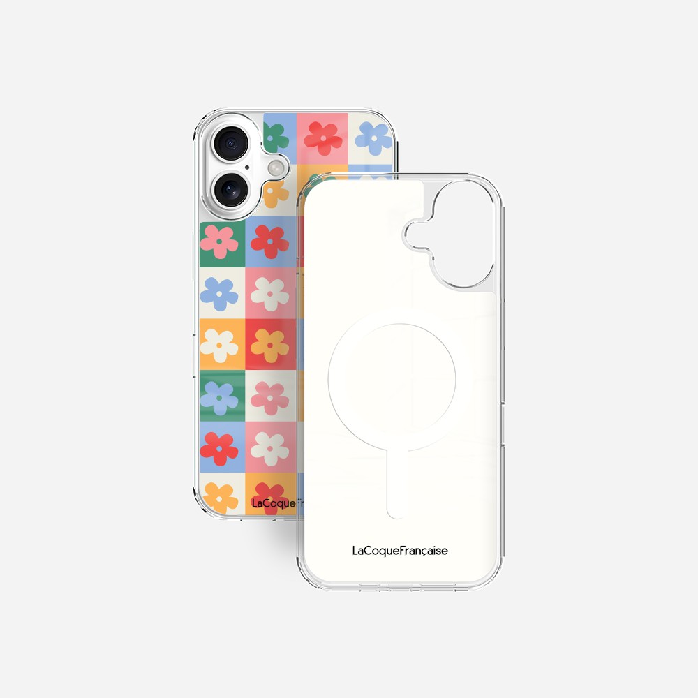 Coque Sans Anneaux Imprimee Flower Power - 26