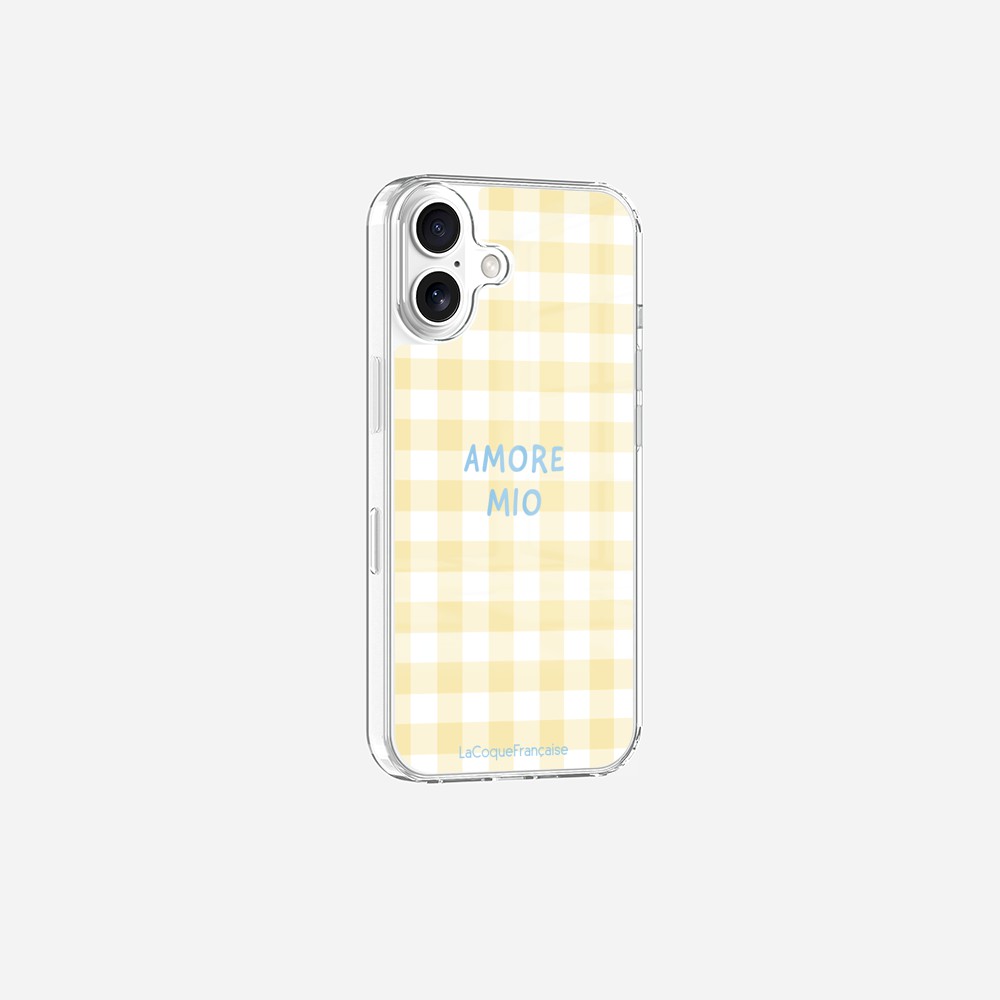 Printed Case Without Rings Amore Mio Vichy Yellow