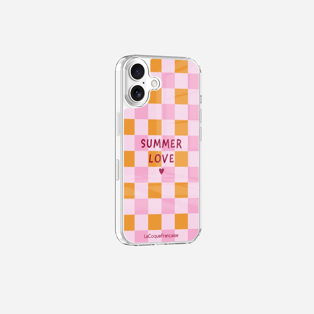 Coque Sans Anneaux Imprimee Summer Love Rose