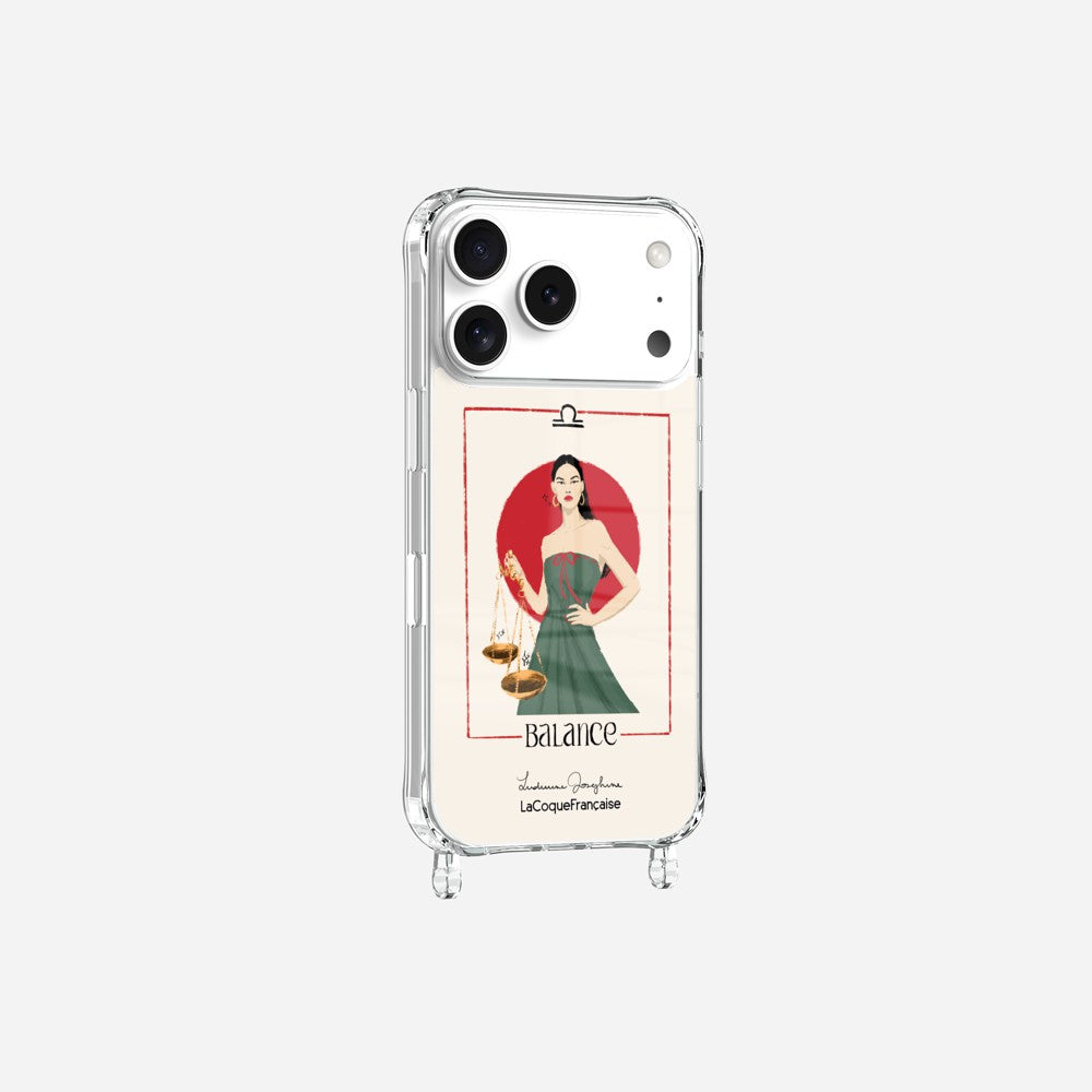 Coque LUDIVINE JOSEPHINE X LCF Anneaux Imprimee Balance