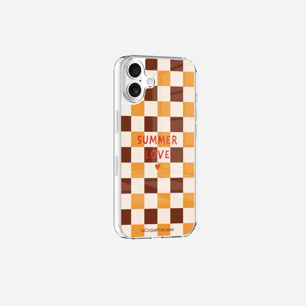 Coque Sans Anneaux Imprimee Summer Love Brun