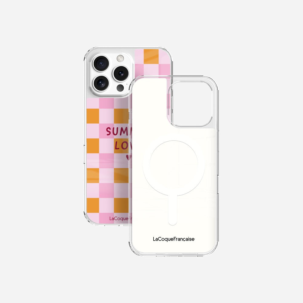 Coque Sans Anneaux Imprimee Summer Love Rose