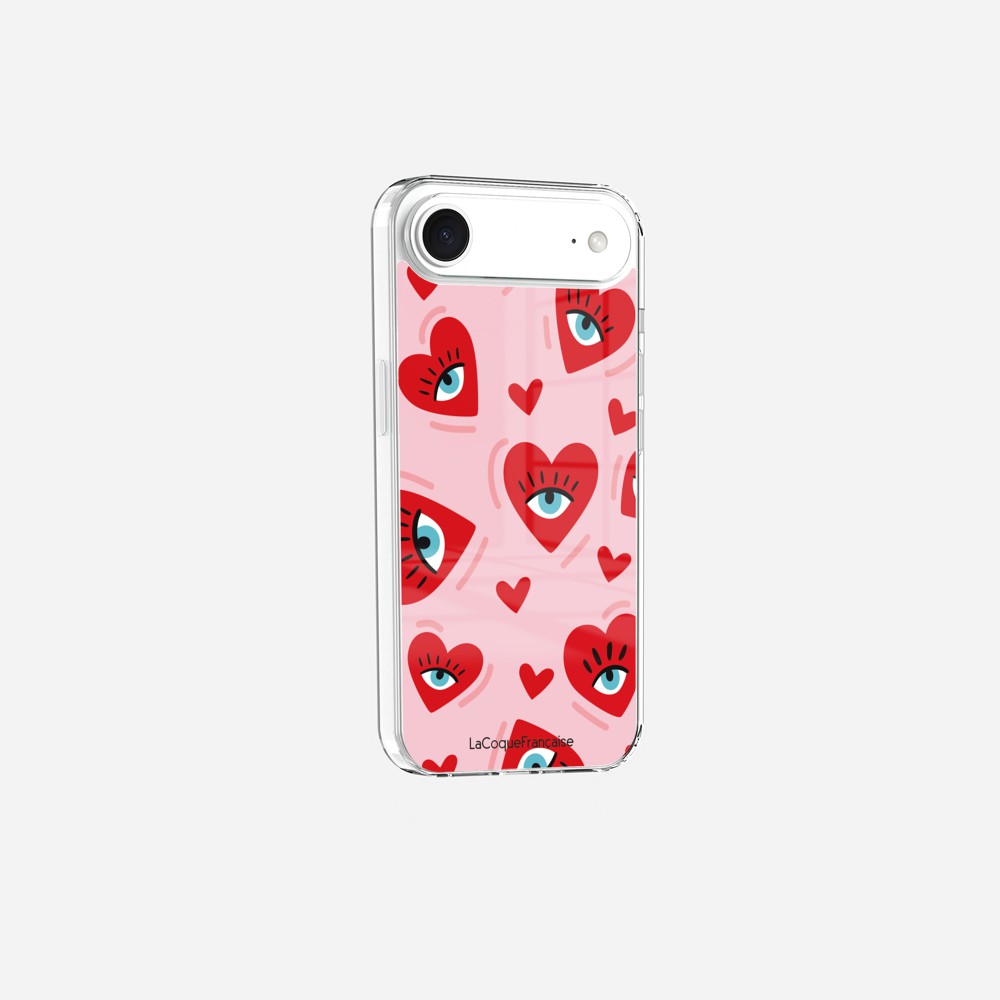 Coque Sans Anneaux Imprimee Yeux D'amour
