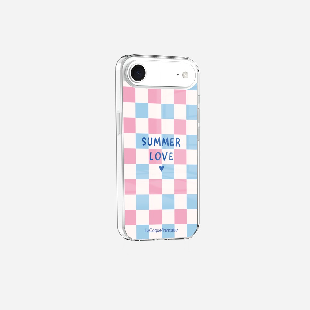 Coque Sans Anneaux Imprimee Summer Love Bleu