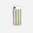 Coque Sans Anneaux Imprimee Rayure Kaki