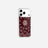 Coque Sans Anneaux Imprimee Bandana Bordeaux