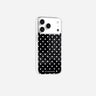Coque Sans Anneaux Imprimee Pois Blanc - 2