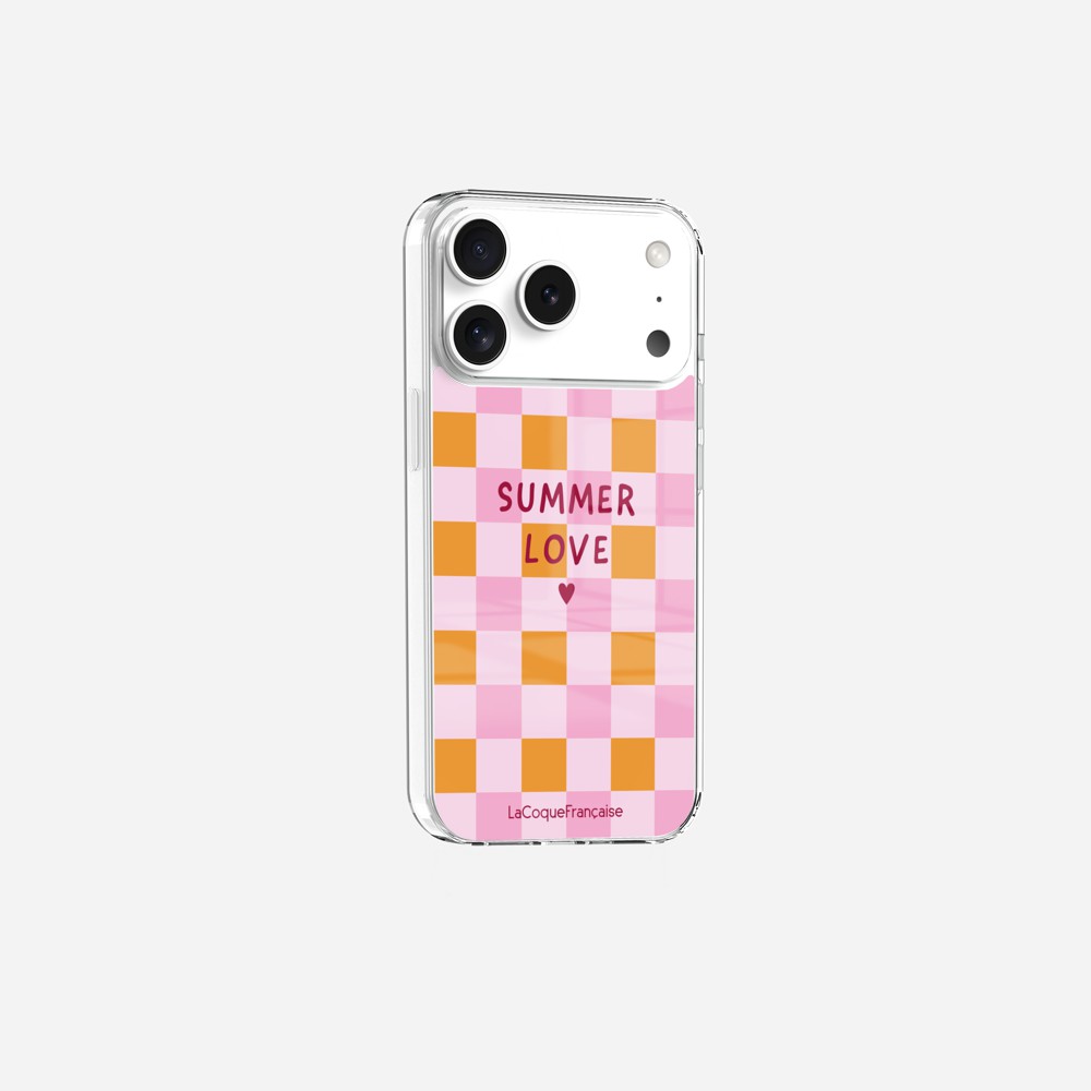 Coque Sans Anneaux Imprimee Summer Love Rose