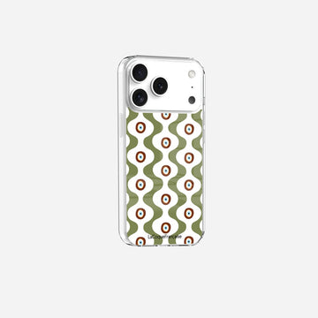 Coque Sans Anneaux Imprimee Vagues Vert - 3