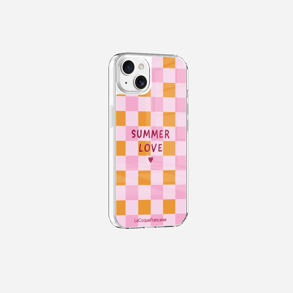 Coque Sans Anneaux Imprimee Summer Love Rose