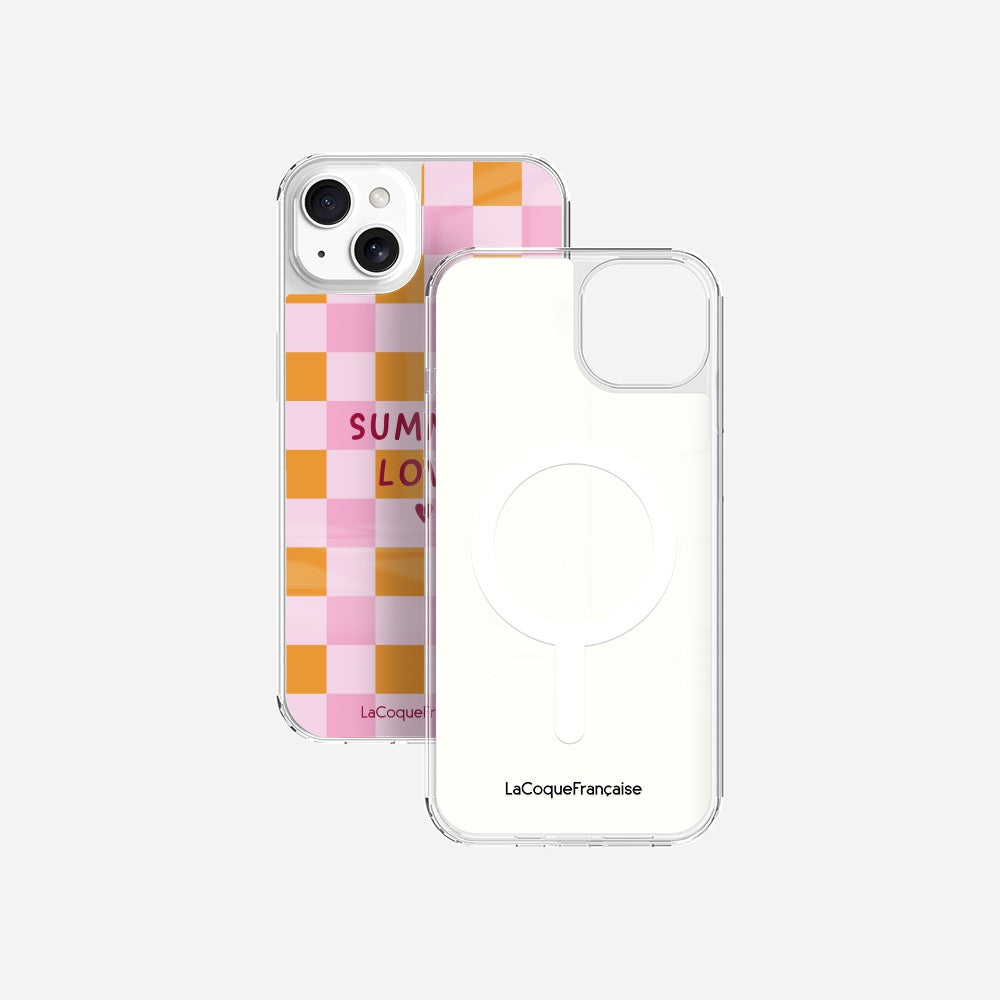 Coque Sans Anneaux Imprimee Summer Love Rose