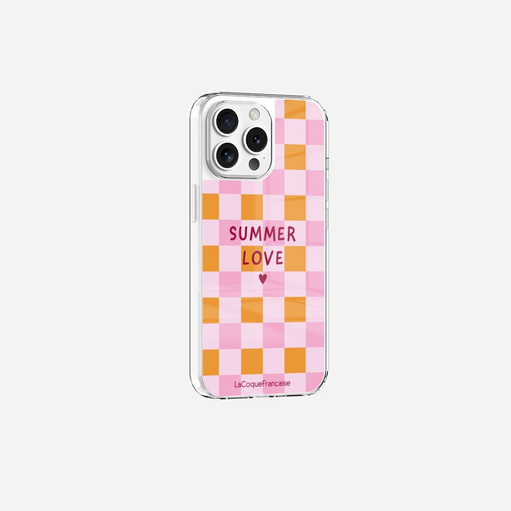Coque Sans Anneaux Imprimee Summer Love Rose