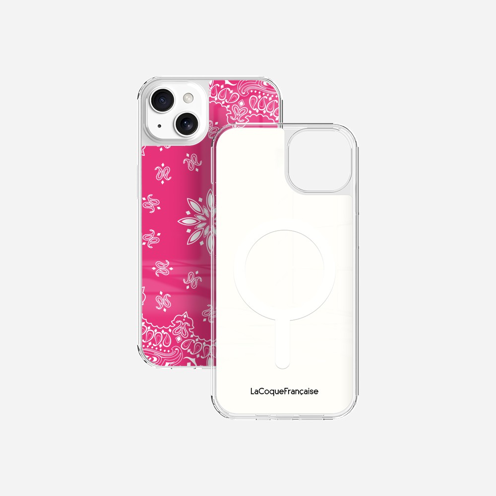 Coque Sans Anneaux Imprimee Bandana Rose 2 - 35