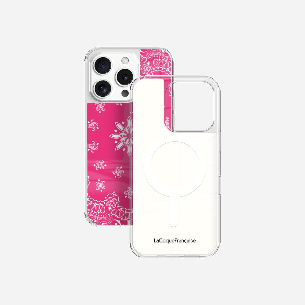 Coque Sans Anneaux Imprimee Bandana Rose 2 - 32